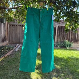 Anthropologie Green Colette Pants
